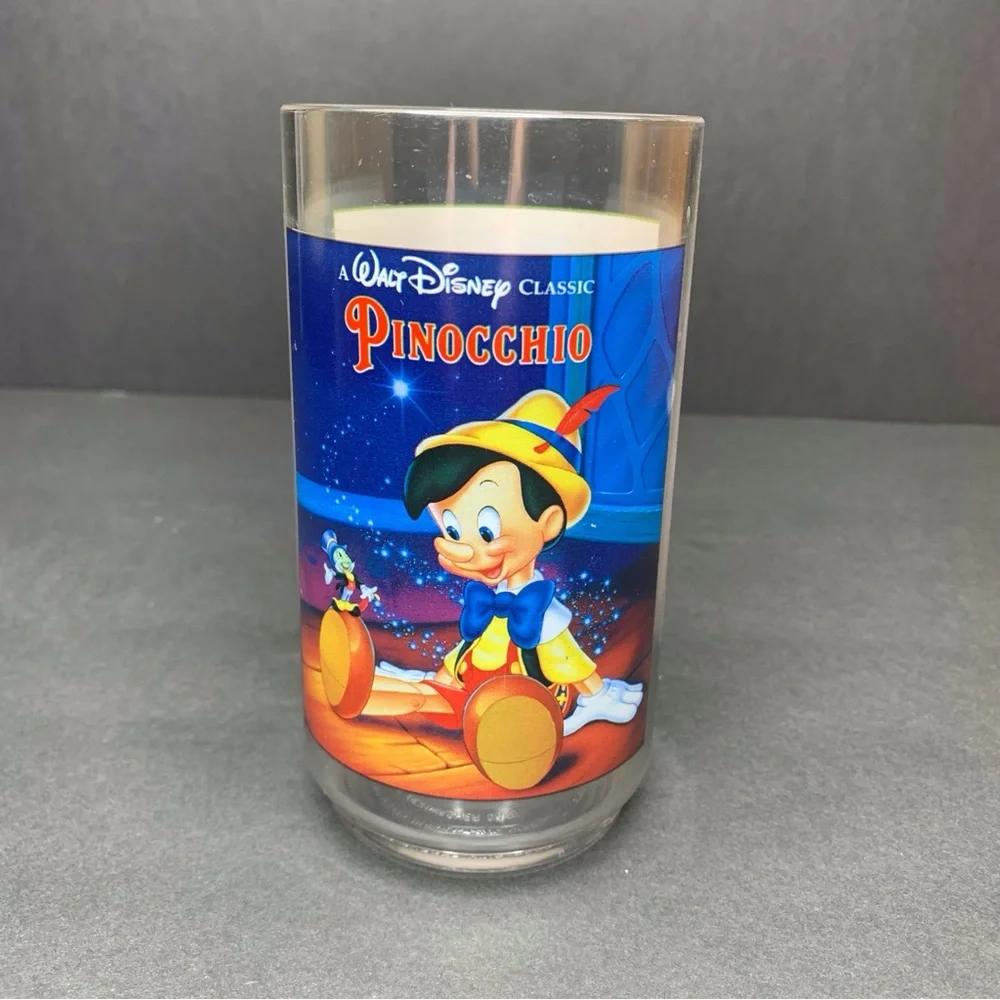 Vintage 1990s Disney’s Pinocchio Burger King Collector’s Cup